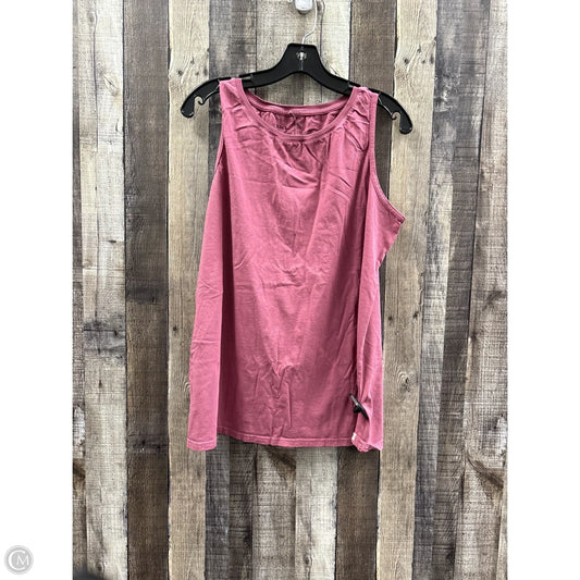 Top Sleeveless Basic By Pact In Mauve, Size: Xxl