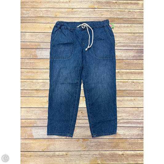 Jeans Straight By J. Crew In Blue Denim, Size: 6