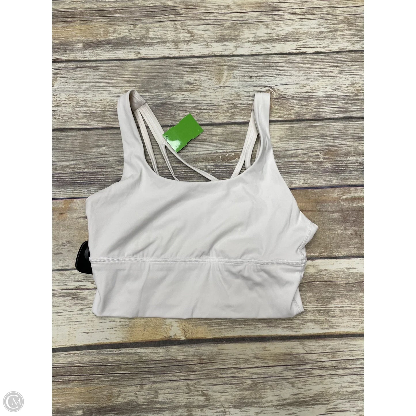 Athletic Bra By Crz Yoga In White, Size: S