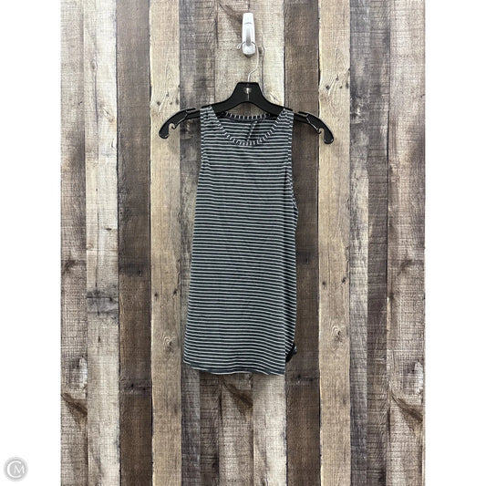 Athletic Tank Top By Lululemon In Striped Pattern, Size: S