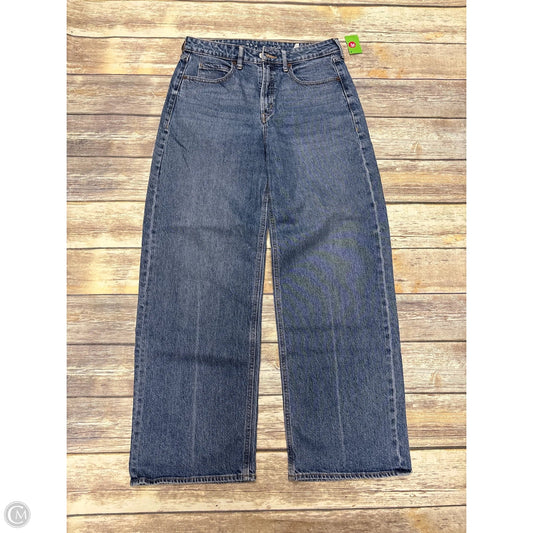 Jeans Wide Leg By Old Navy In Blue Denim, Size: 8