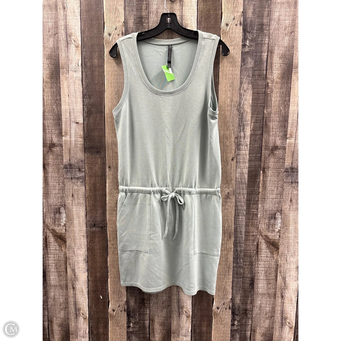 Athletic Dress By Gaiam In Green, Size: L