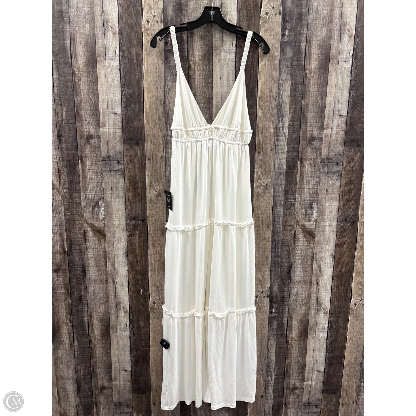 Dress Casual Maxi By Lulus In Ivory, Size: S