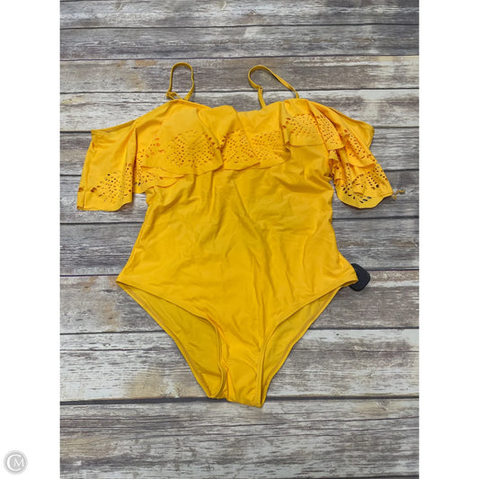 Swimsuit By Chicsoul In Gold, Size: 2x