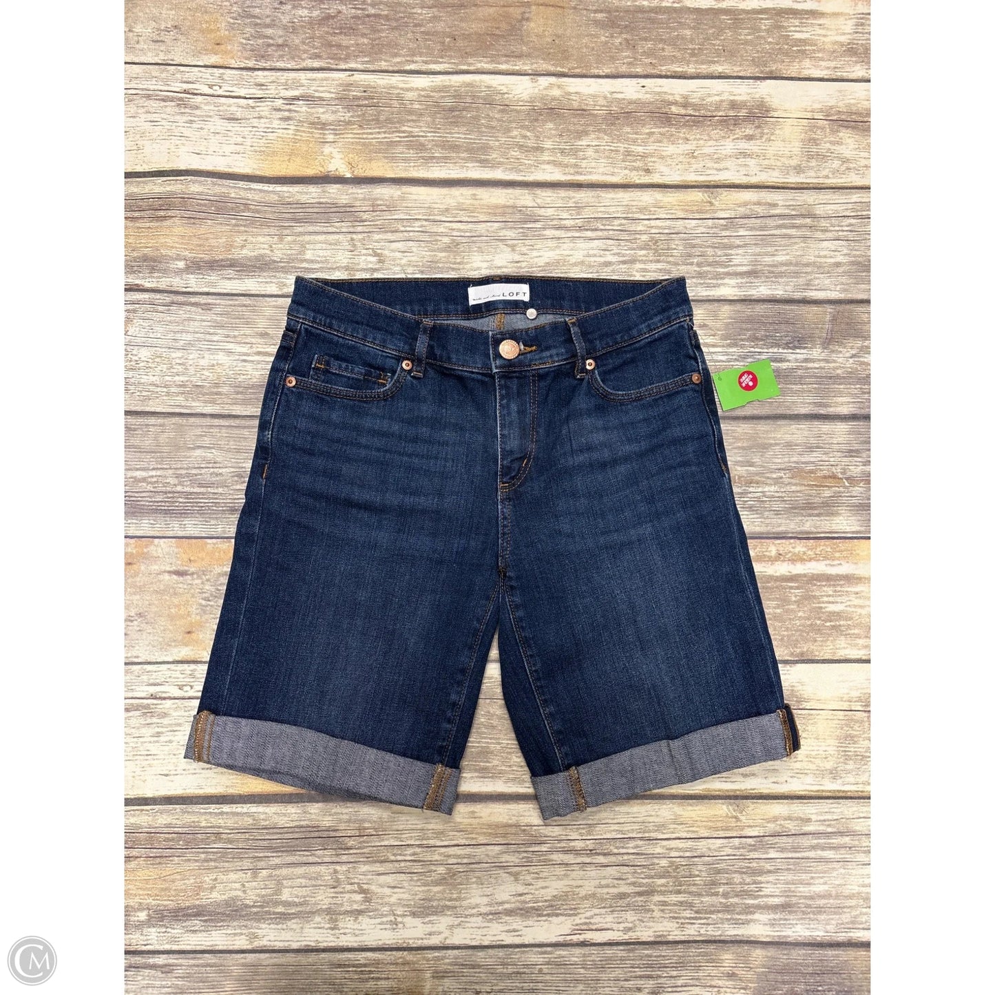 Shorts By Loft In Blue Denim, Size: 2