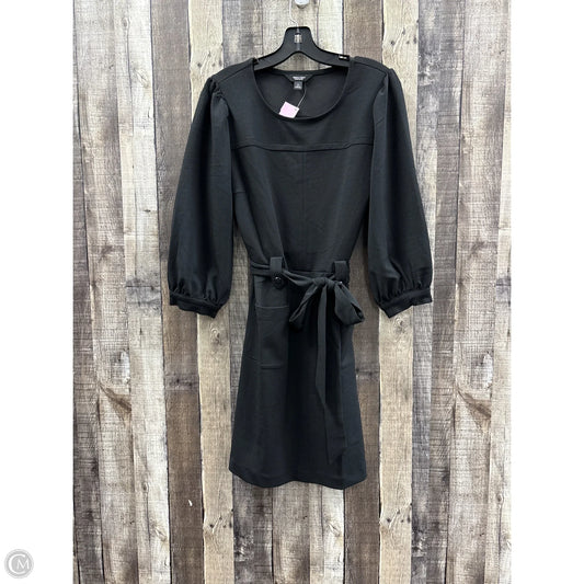 Dress Casual Midi By Simply Vera In Black, Size: M