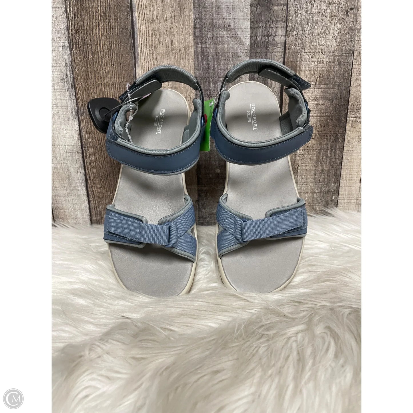 Sandals Flats By Rockport In Blue, Size: 8.5
