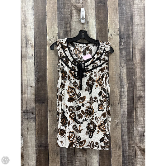Top Sleeveless By Maurices In Multi-colored, Size: Xxl