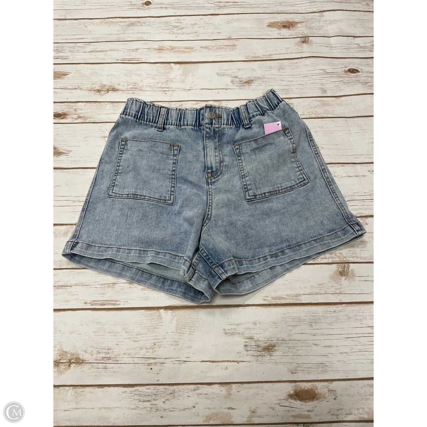 Shorts By Vigoss In Blue Denim, Size: 8