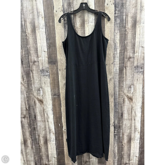Dress Casual Maxi By Gap In Black, Size: L