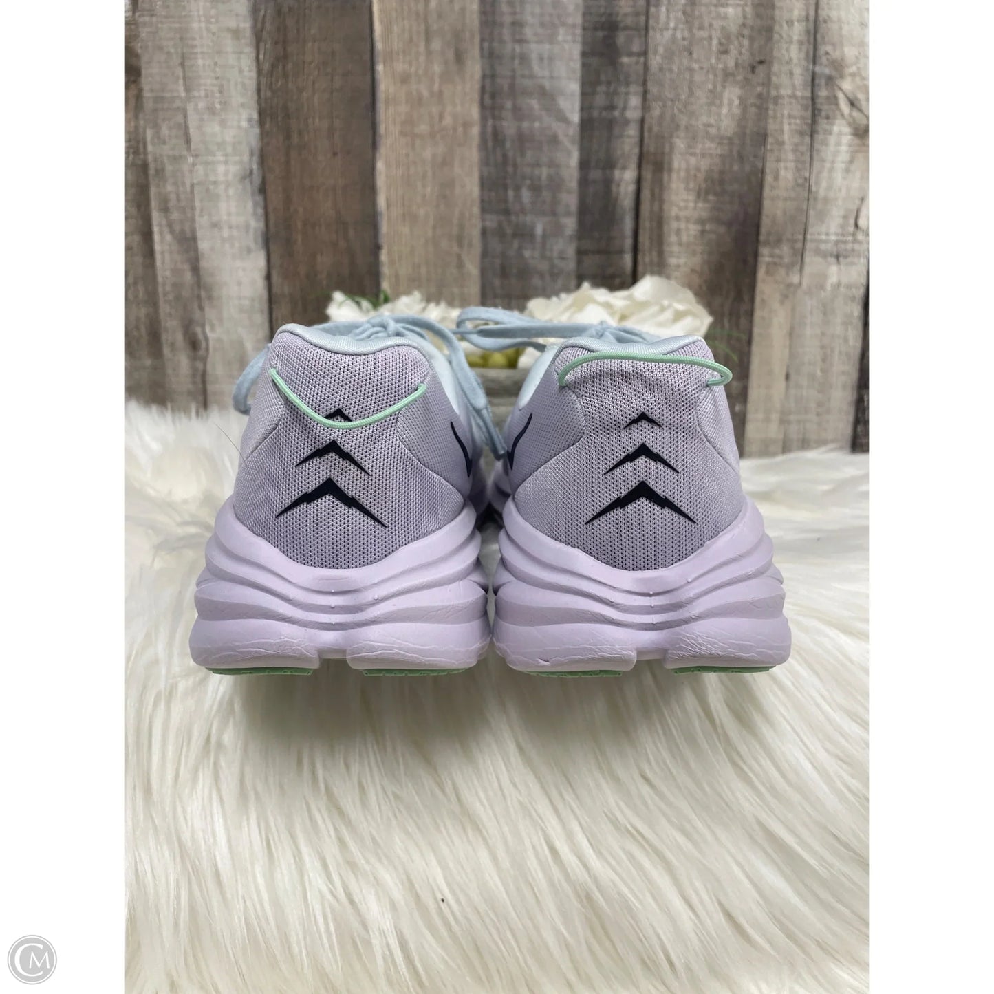 Shoes Athletic By Hoka In Grey, Size: 10