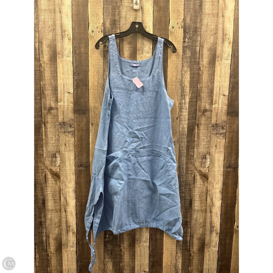 Dress Casual Midi By Cut Loose In Blue, Size: S