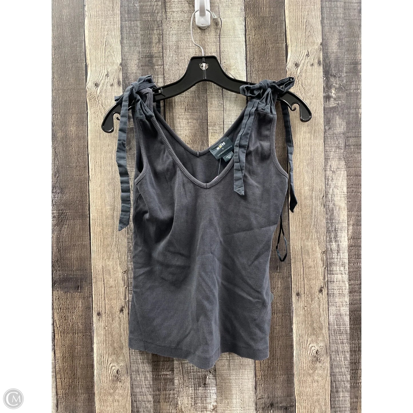 Top Sleeveless By Maeve In Grey, Size: S