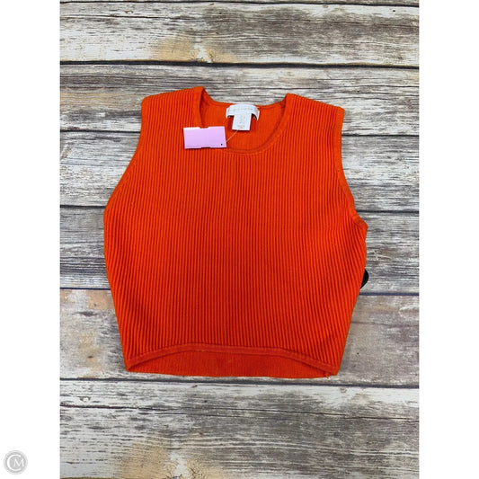 Top Sleeveless By House Of Harlow In Orange, Size: S