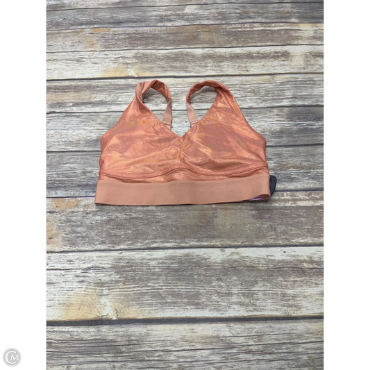 Athletic Bra By Fabletics In Peach, Size: M