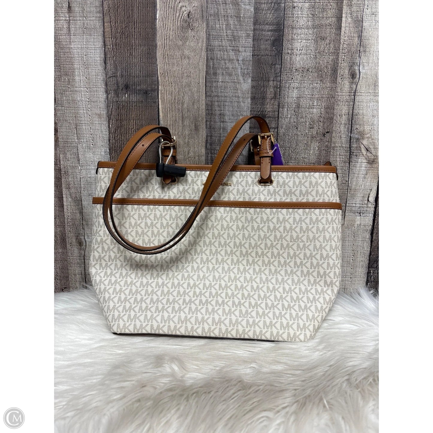 Handbag Designer By Michael Kors, Size: Medium