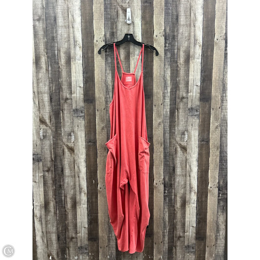 Jumpsuit By Free People In Coral, Size: M