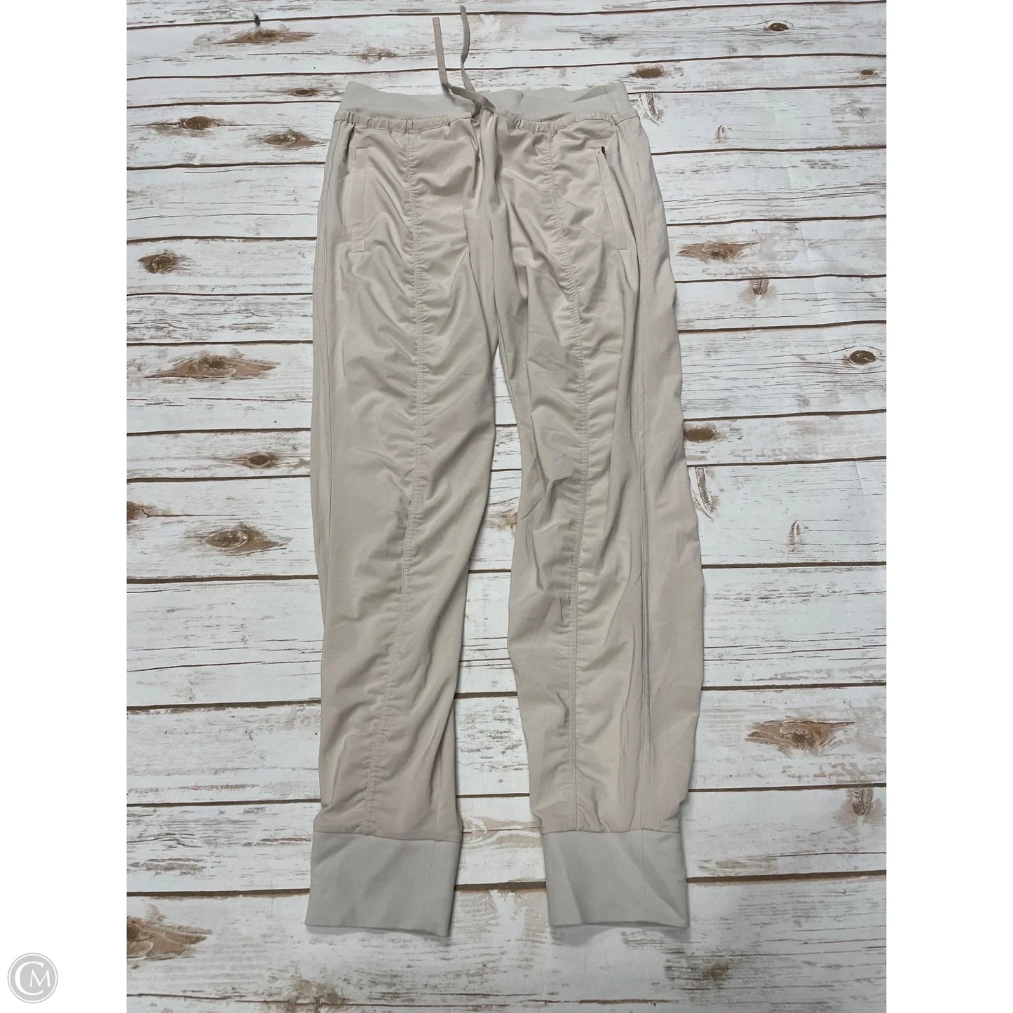 Athletic Pants By Athleta In Ivory, Size: 8