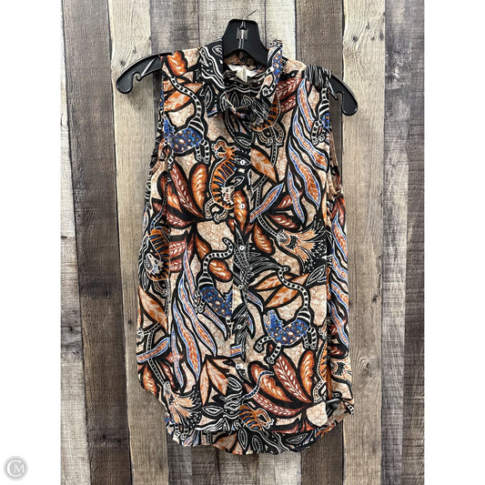 Top Sleeveless By H&m In Multi-colored, Size: 8