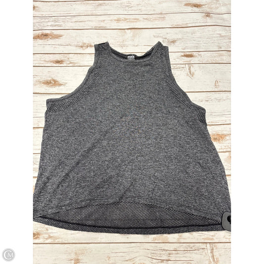 Athletic Tank Top By Pink In Grey, Size: M