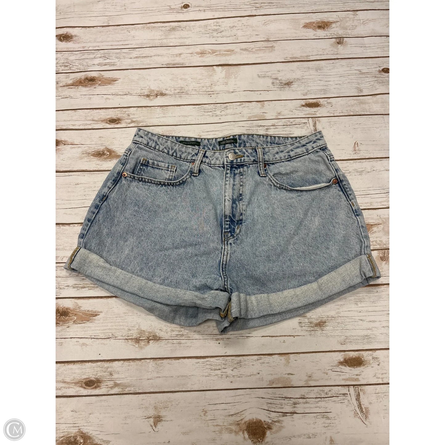 Shorts By Wild Fable In Blue Denim, Size: 14