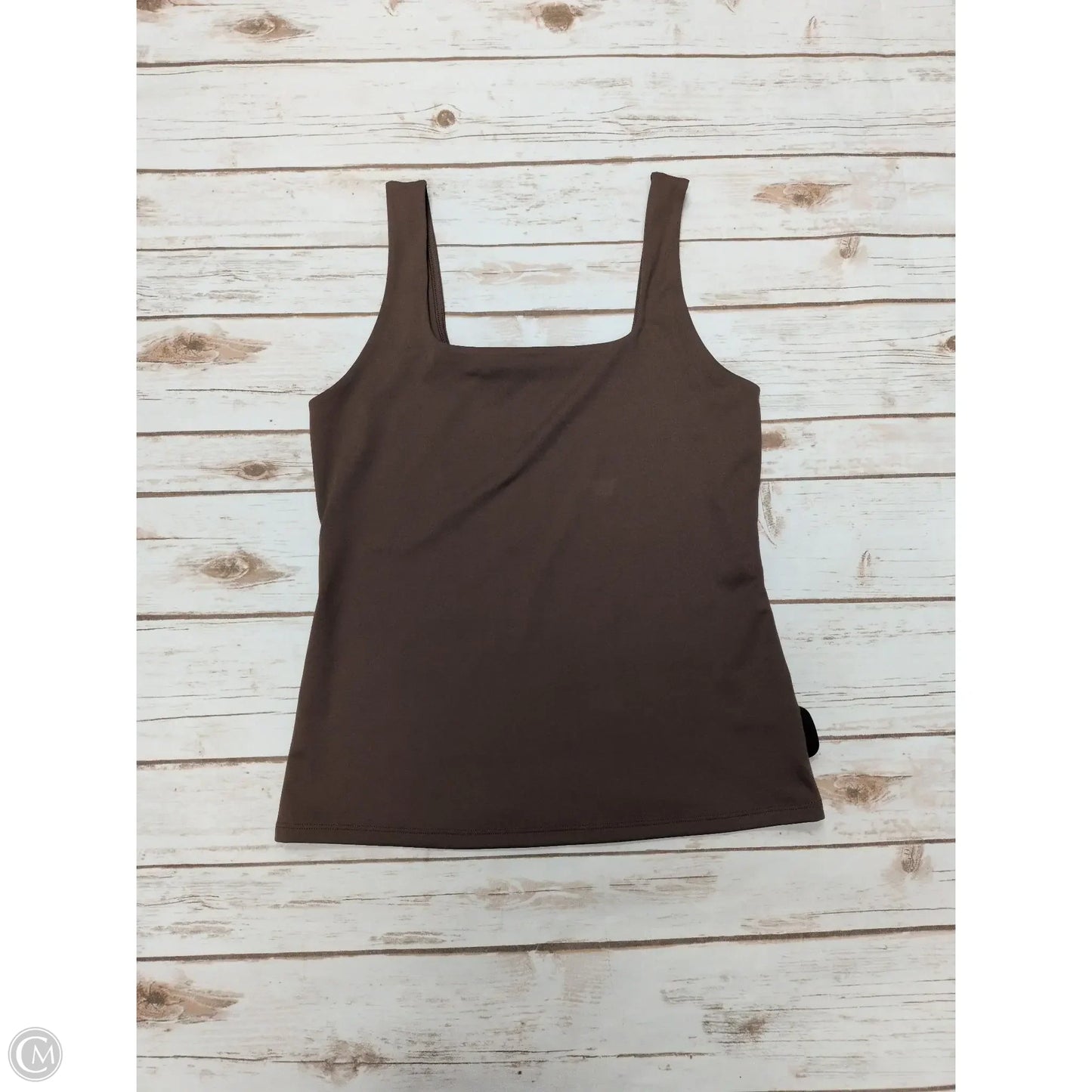 Top Sleeveless By Nine West In Brown, Size: L