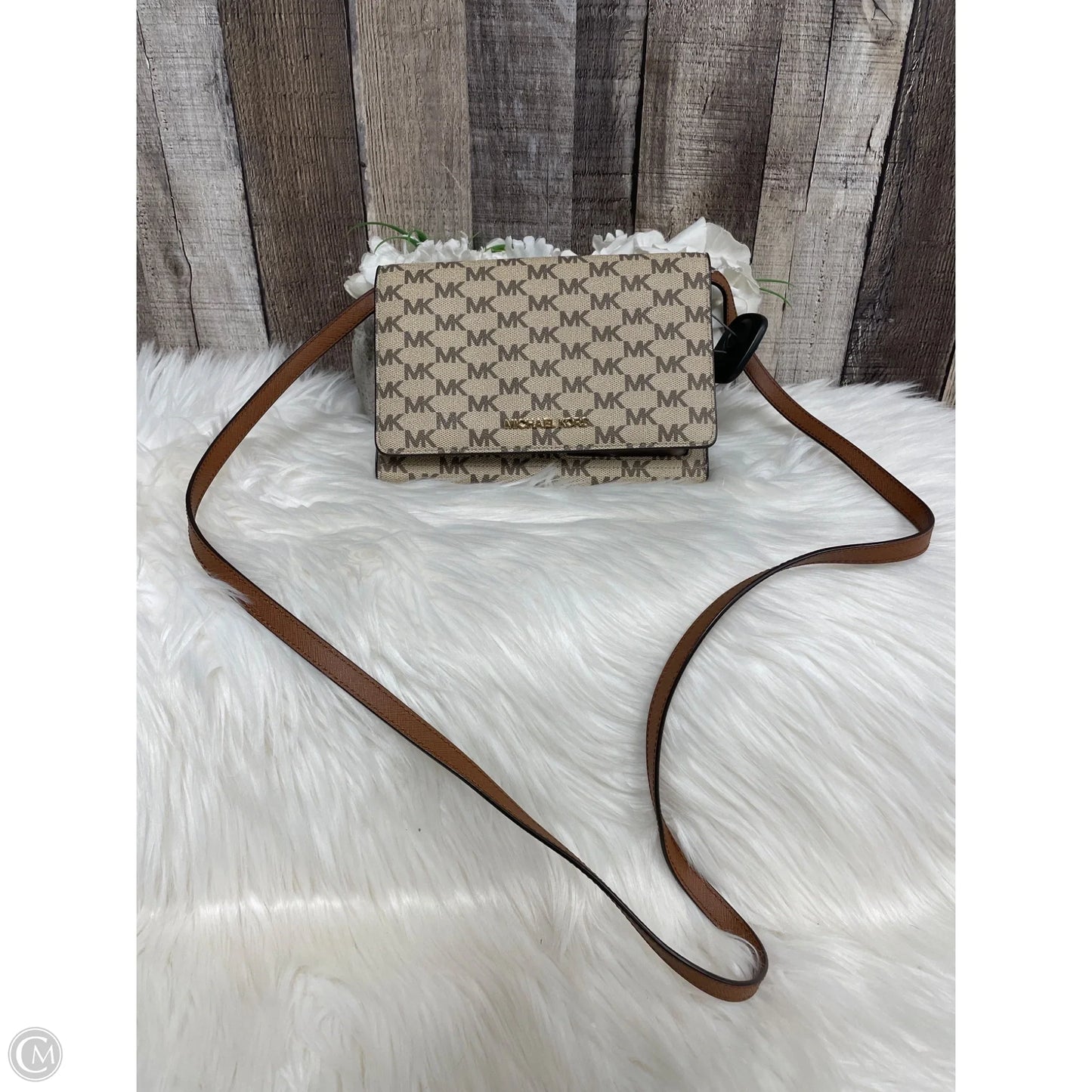 Crossbody Designer By Michael Kors, Size: Small