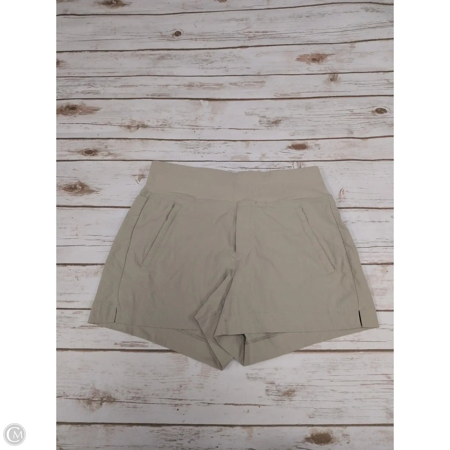 Athletic Shorts By Athleta In Tan, Size: 6