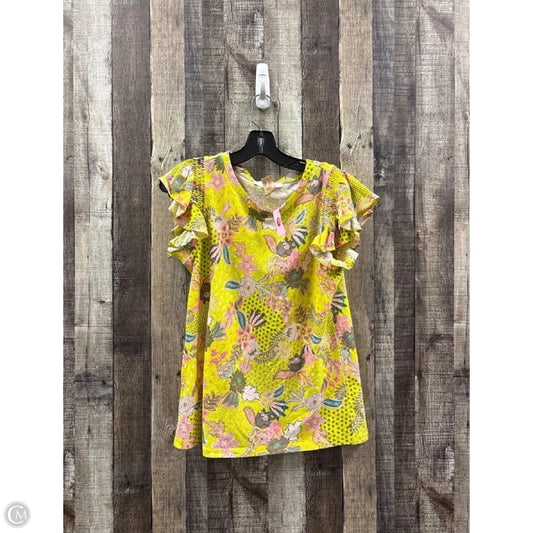 Top Sleeveless By Loft In Multi-colored, Size: S