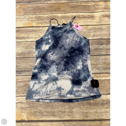 Top Sleeveless By Derek Heart In Tie Dye Print, Size: M