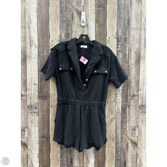 Romper By Vestique In Black, Size: M