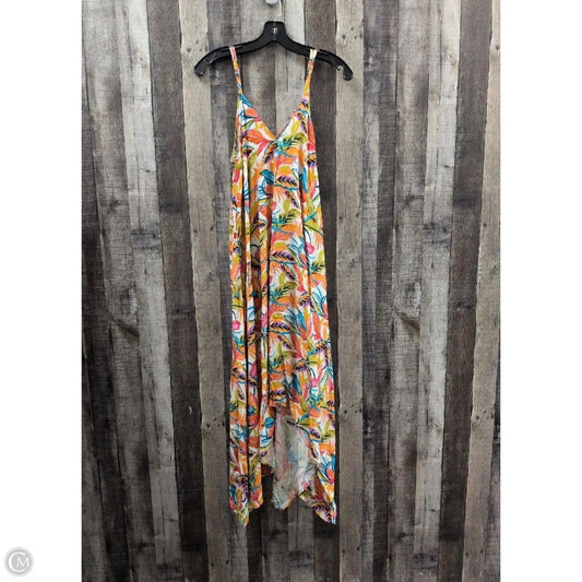 Swimwear Cover-up By Caribbean Joe In Multi-colored, Size: L