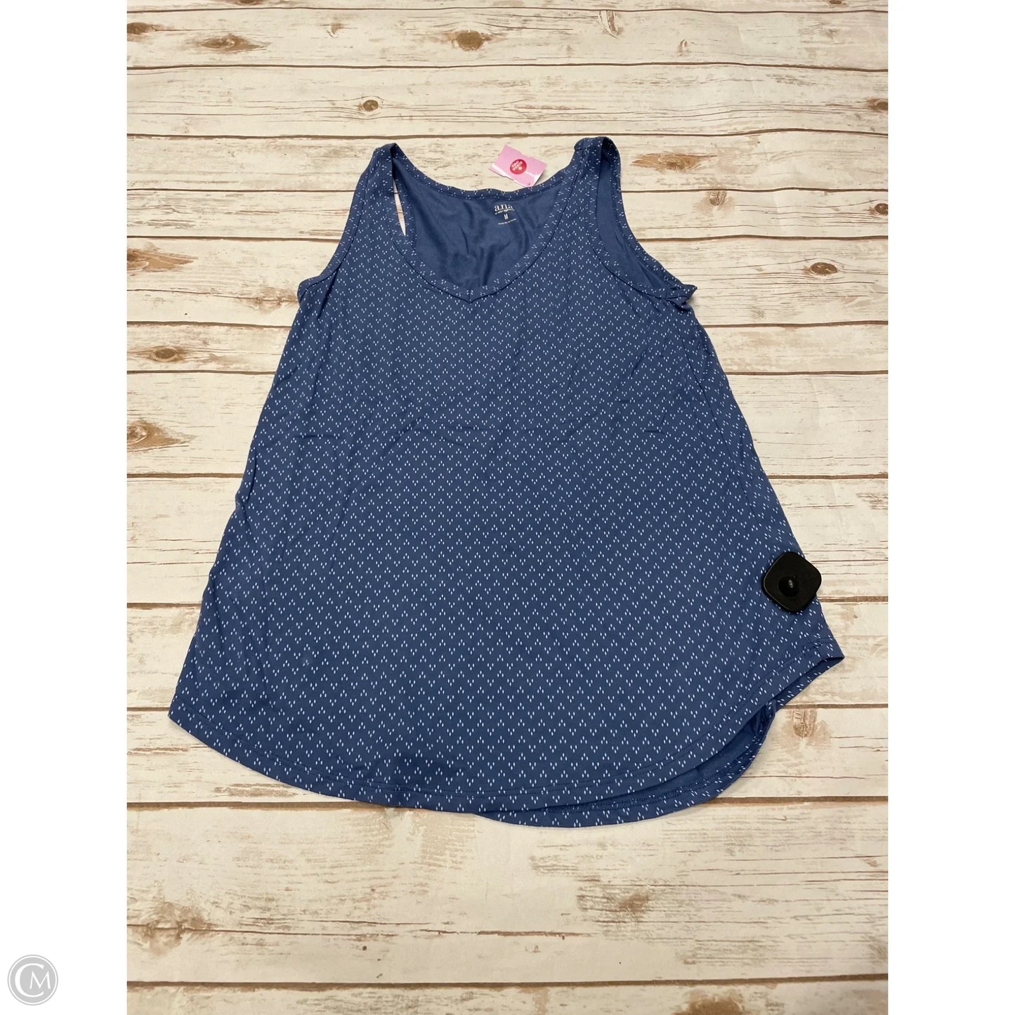 Top Sleeveless By Ana In Blue, Size: M