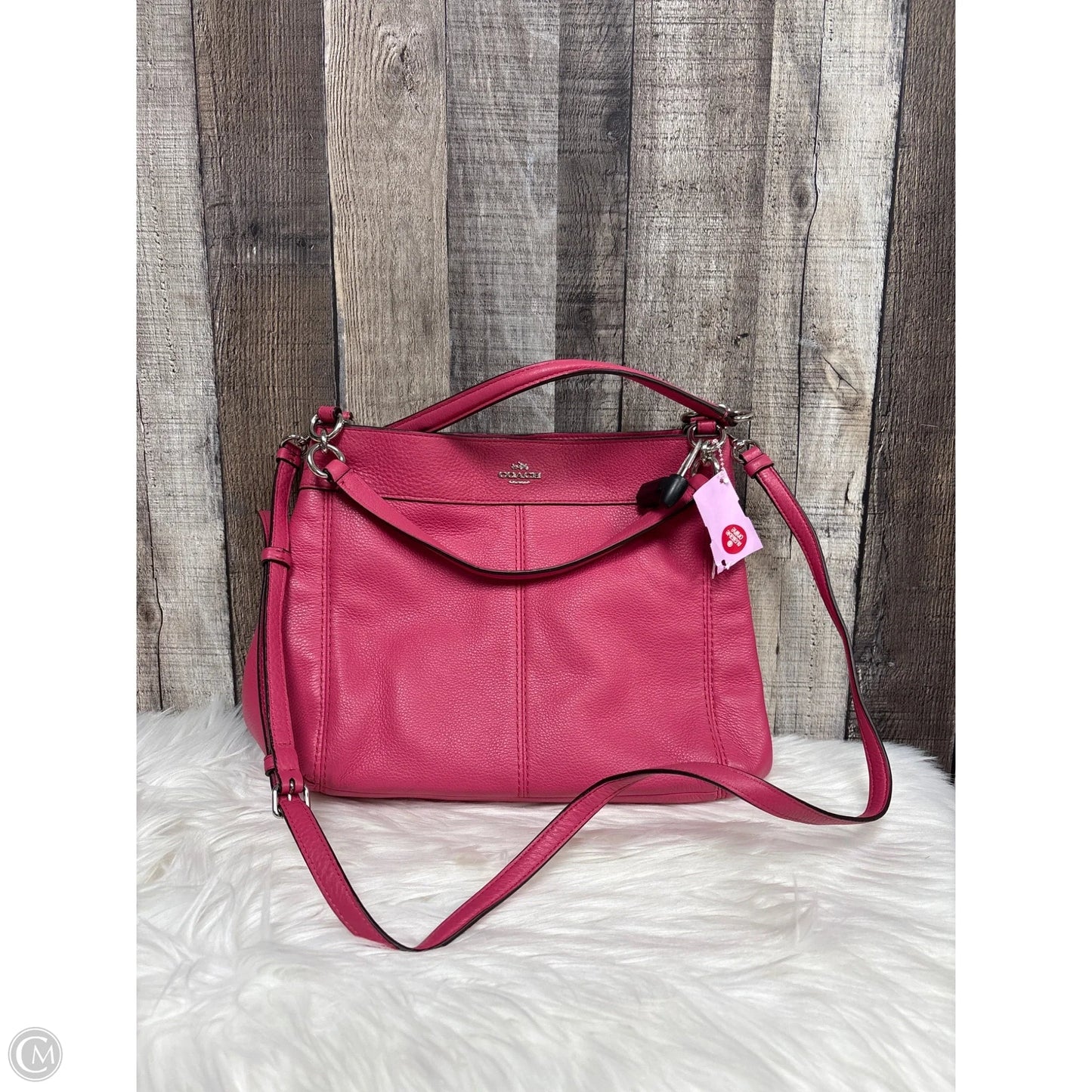 Handbag Designer By Coach, Size: Medium