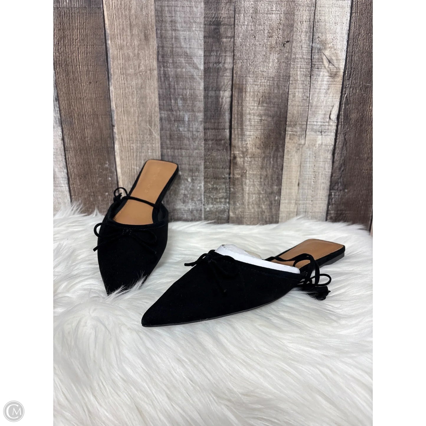 Shoes Flats By Who What Wear In Black, Size: 8