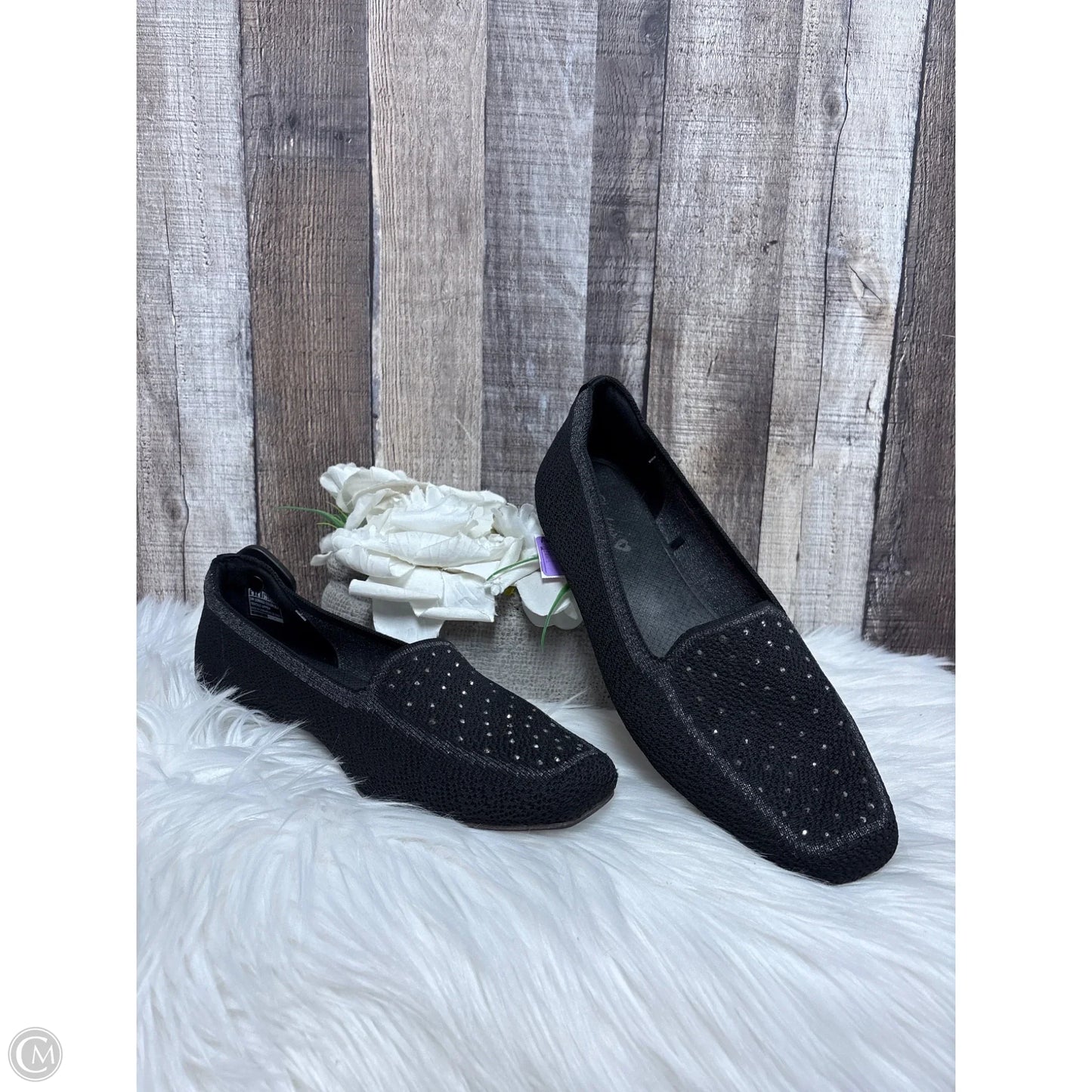 Shoes Flats By Skechers In Black, Size: 9