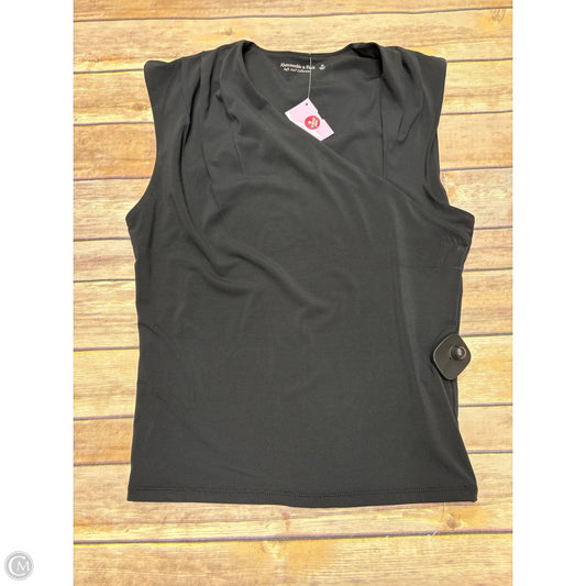 Top Sleeveless By Abercrombie And Fitch In Black, Size: M