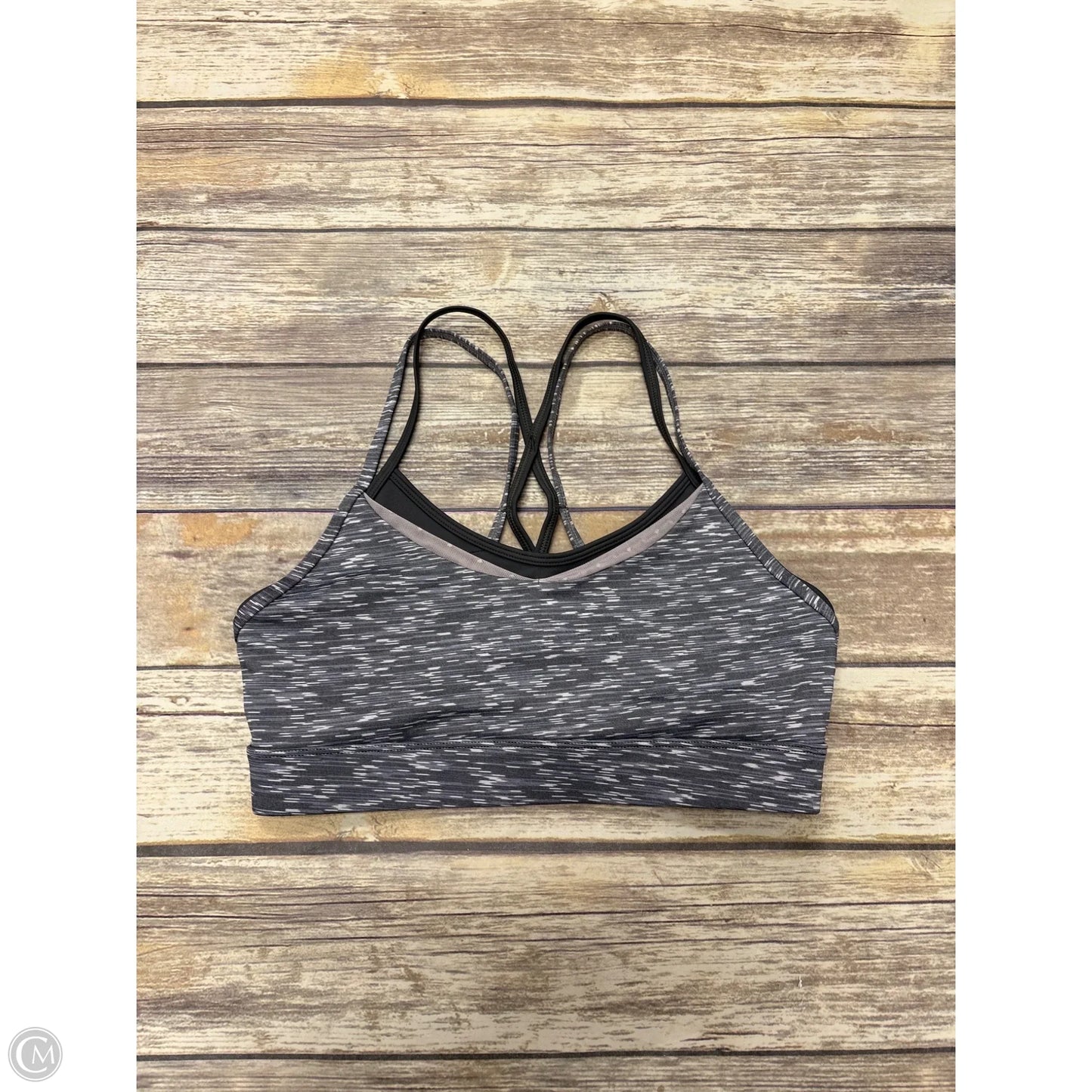 Athletic Bra By Zyia In Grey, Size: M