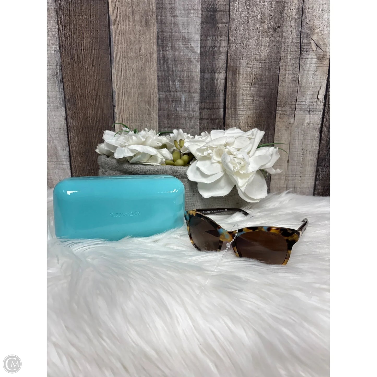 Sunglasses Luxury Designer By Tiffany And Company, Size: