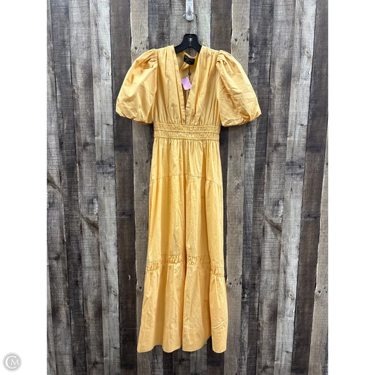Dress Casual Maxi By Minkpink In Gold, Size: S