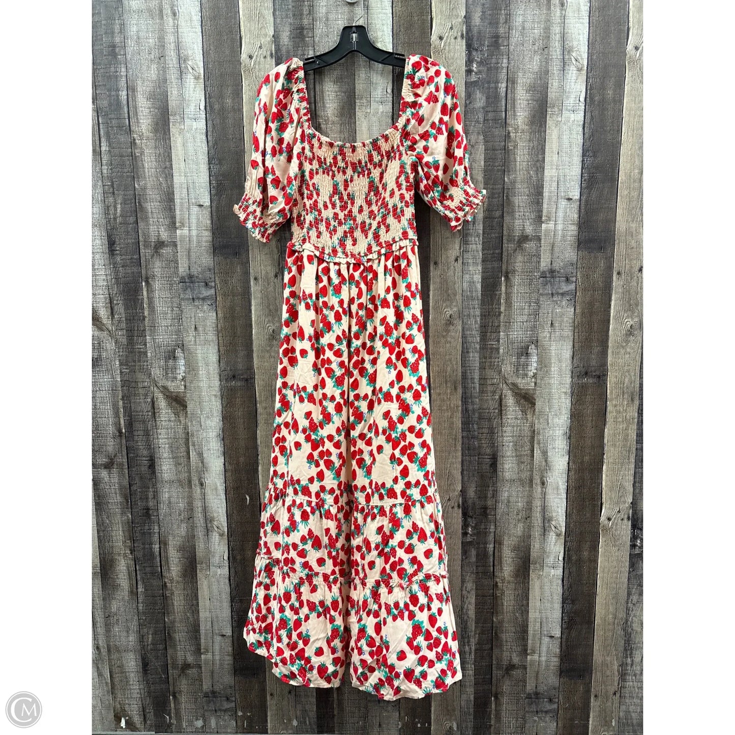 Dress Casual Maxi By Betsey Johnson In Peach, Size: M