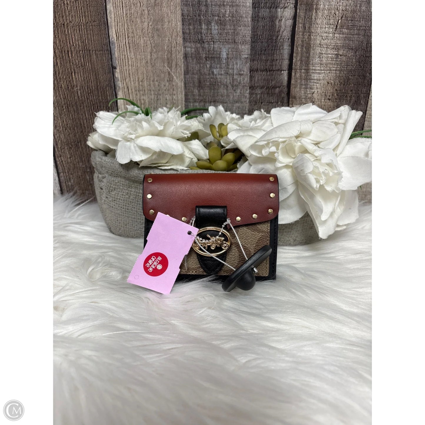 Wallet Designer By Coach, Size: Small