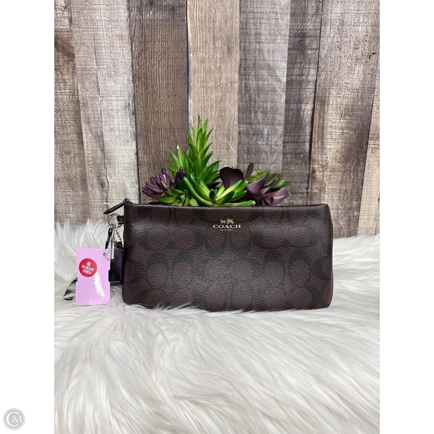 Clutch Designer By Coach, Size: Medium