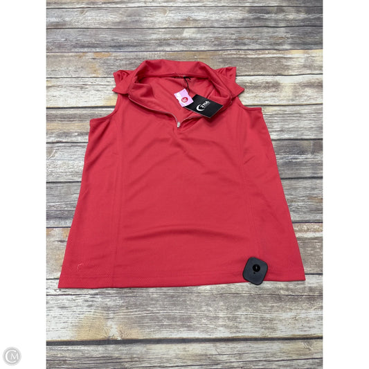 Athletic Tank Top By Zyia In Coral, Size: L