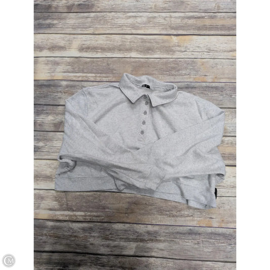 Athletic Sweatshirt Crewneck By Dsg Outerwear In Grey, Size: Xl