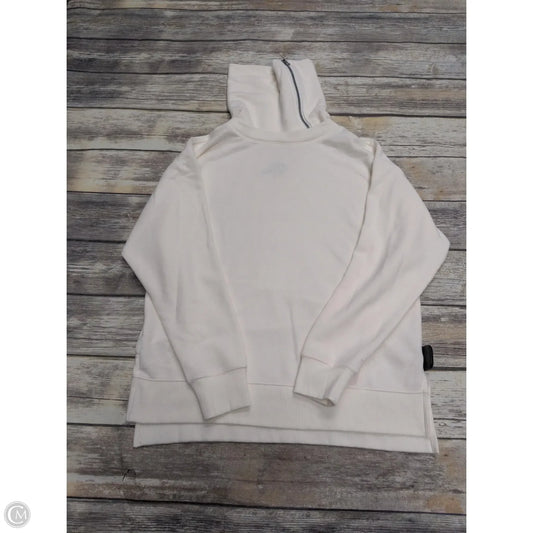Athletic Sweatshirt Collar By Zella In Ivory, Size: Xs