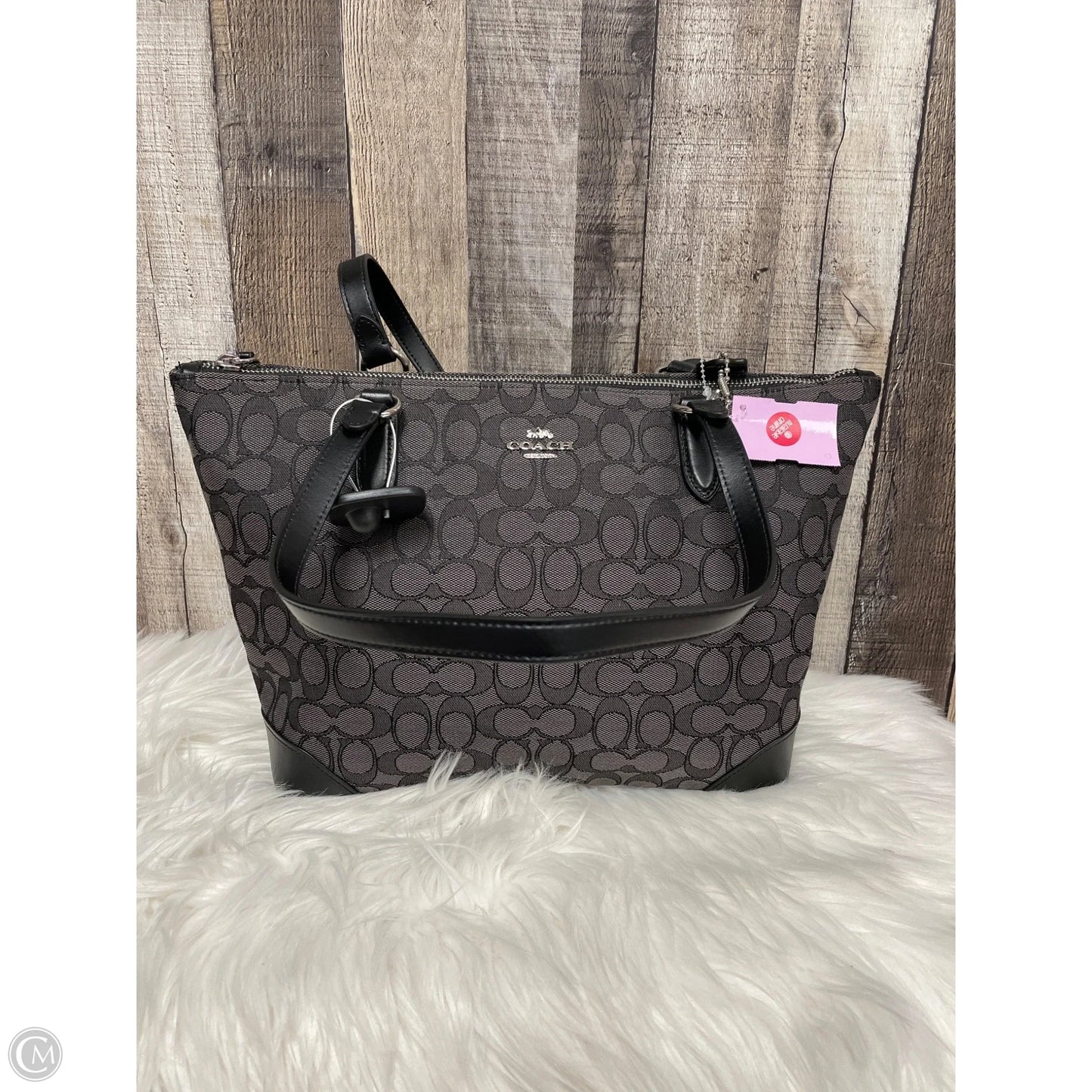 Handbag Designer By Coach, Size: Large