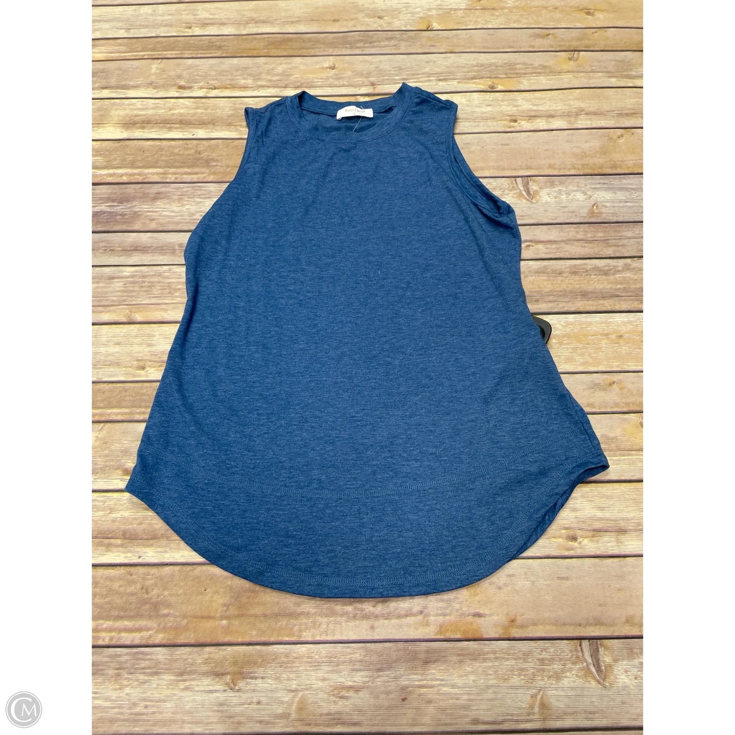 Top Sleeveless By Cme In Blue, Size: S
