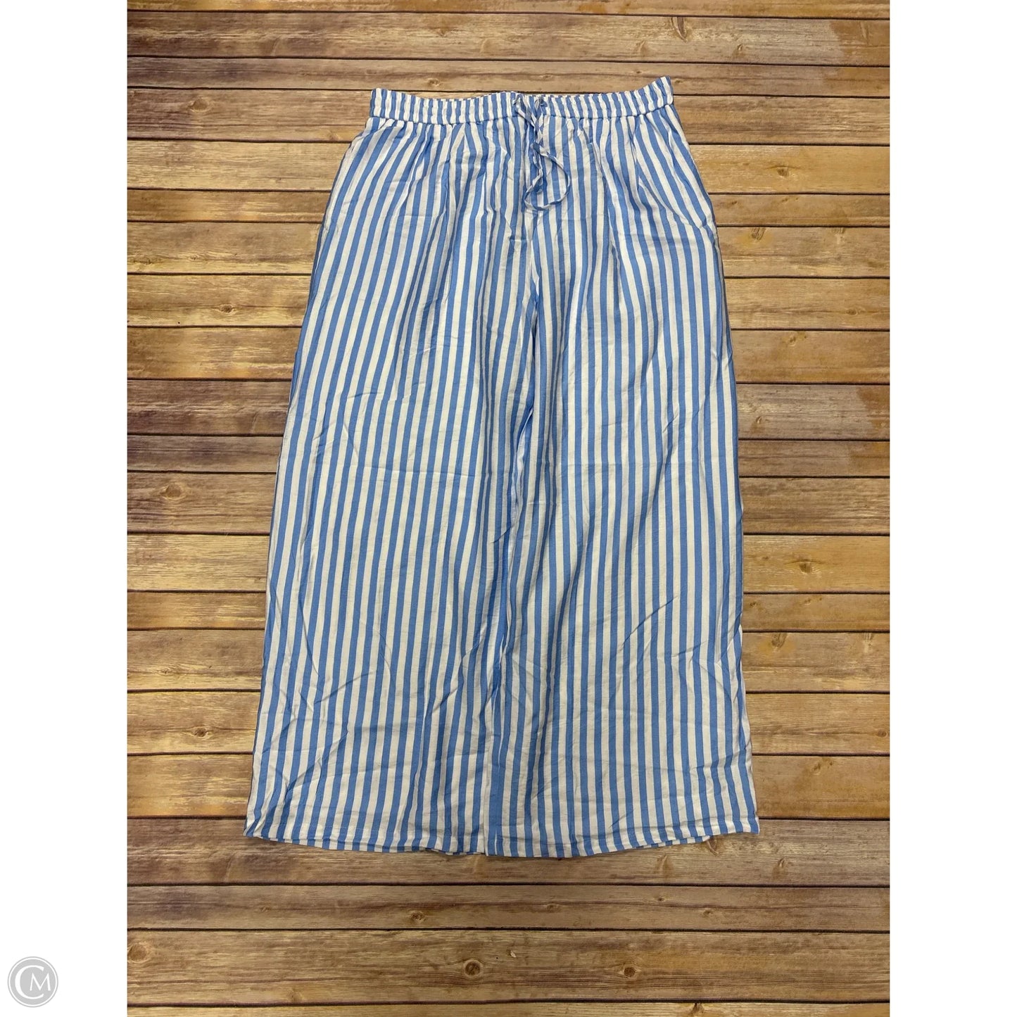 Pants Wide Leg By Prettygarden In Striped Pattern, Size: Xl
