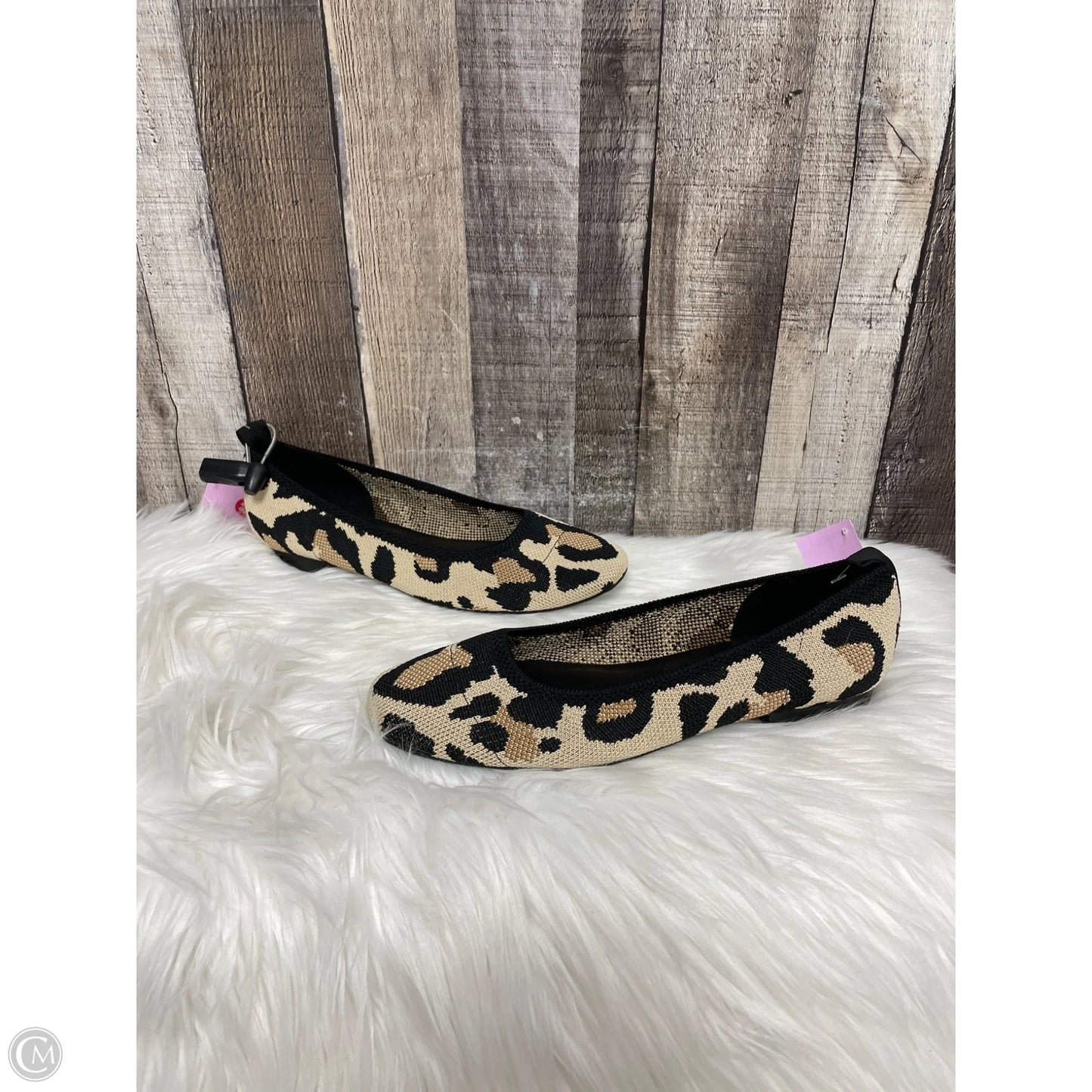Sandals Flats By Mia In Animal Print, Size: 9